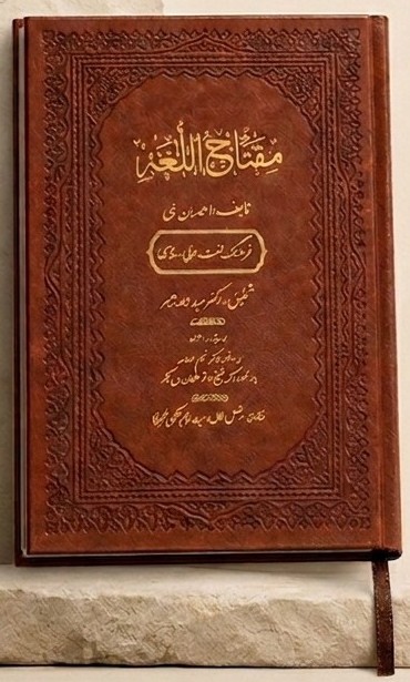 جلد کتاب مفتاح اللغه